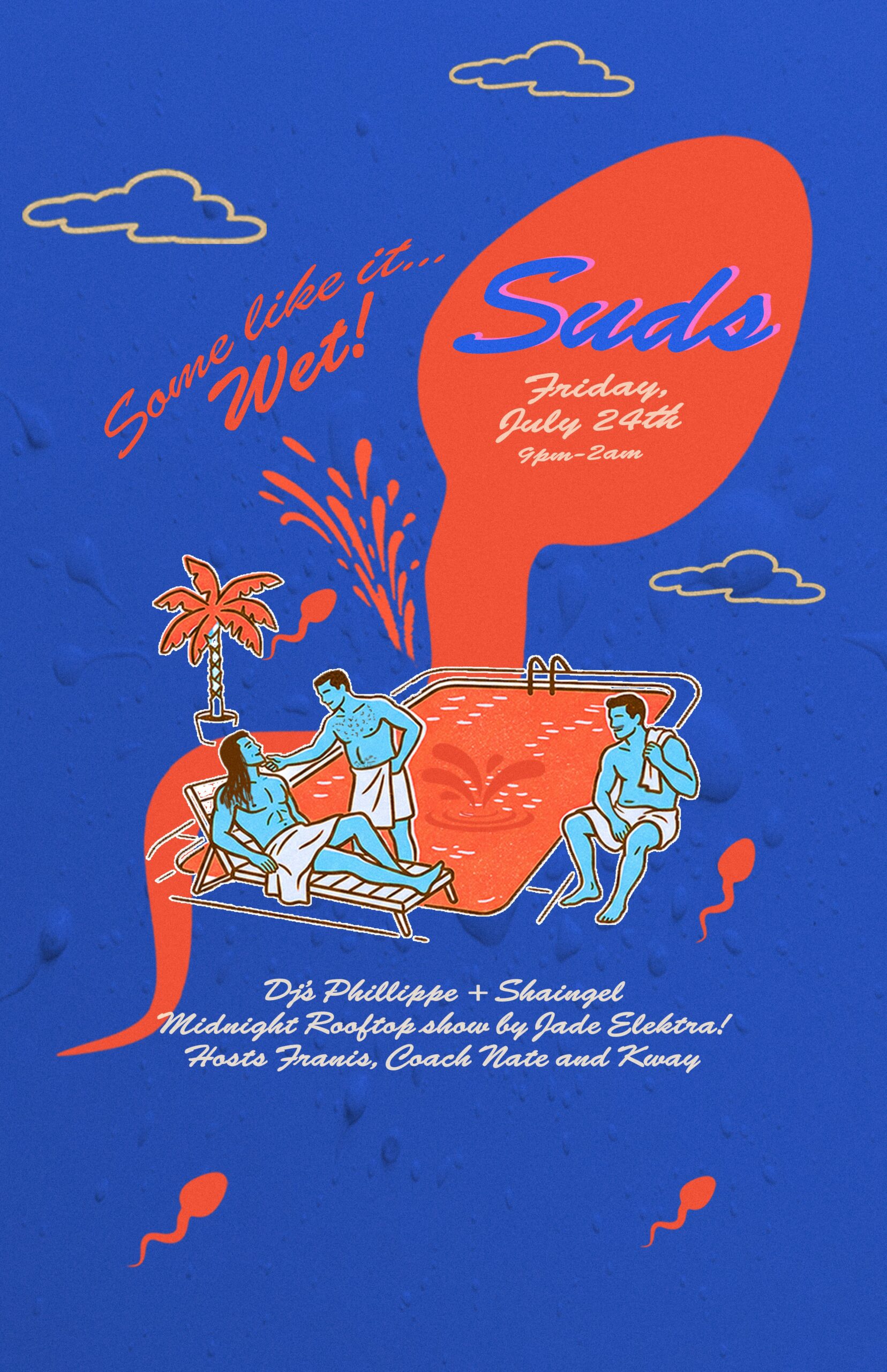 SUDS: Bathhouse Dance Party